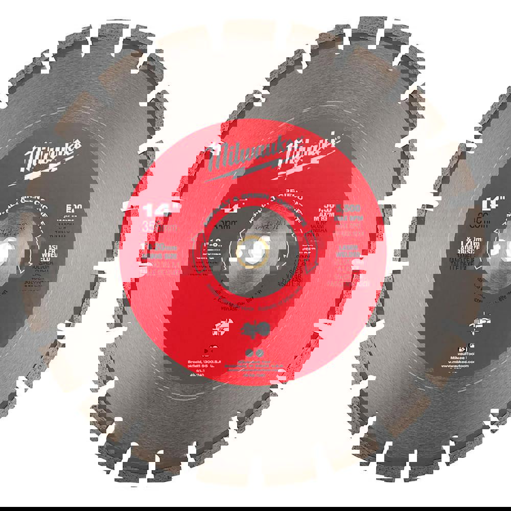 Wet & Dry Cut Saw Blade: 14